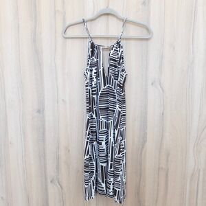 Trina‎ Turk Womens Dress Size XS Brown Sleeveless Coastal Chic Resort Boho